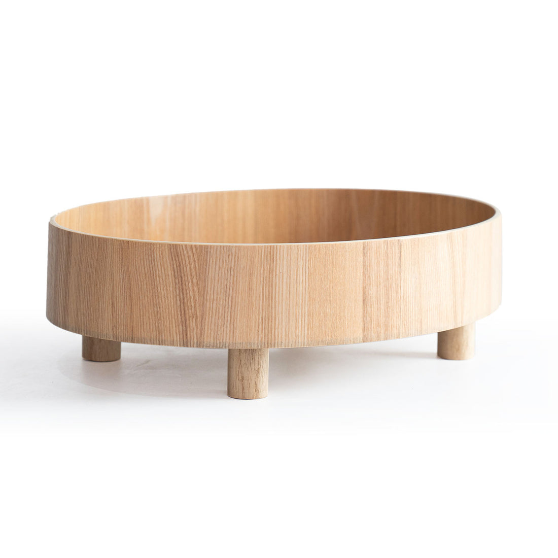 Durable wooden pet bed